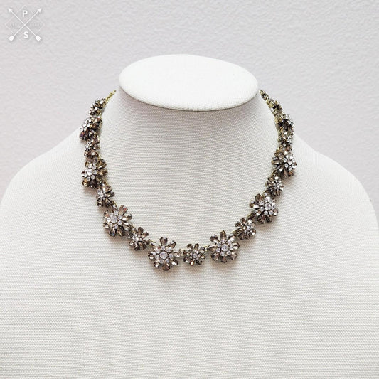 Elegant Necklace with Crystals