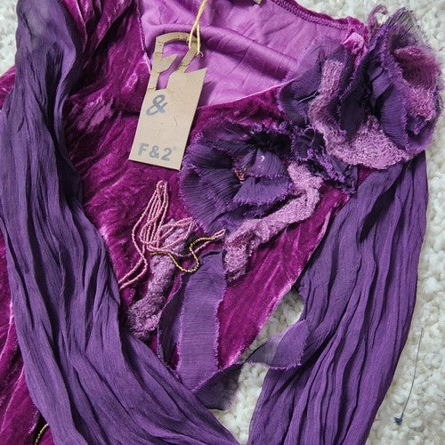 Unique Purple Fairy Style Top