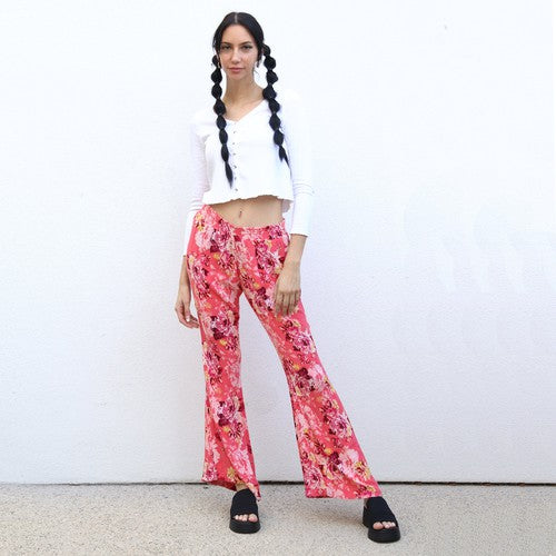 Floral Pants that are crazy cute - pink!