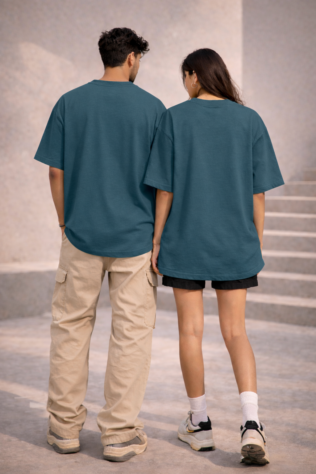 ASCEND- DEEP TEAL OVERSIZED CLASSIC UNISEX TEE