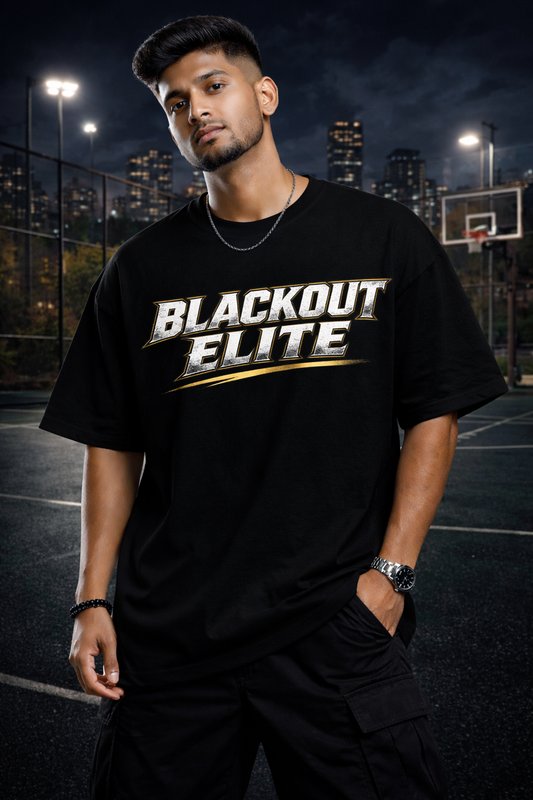 Blackout Elite Oversized T-Shirt – Premium Streetwear Edition