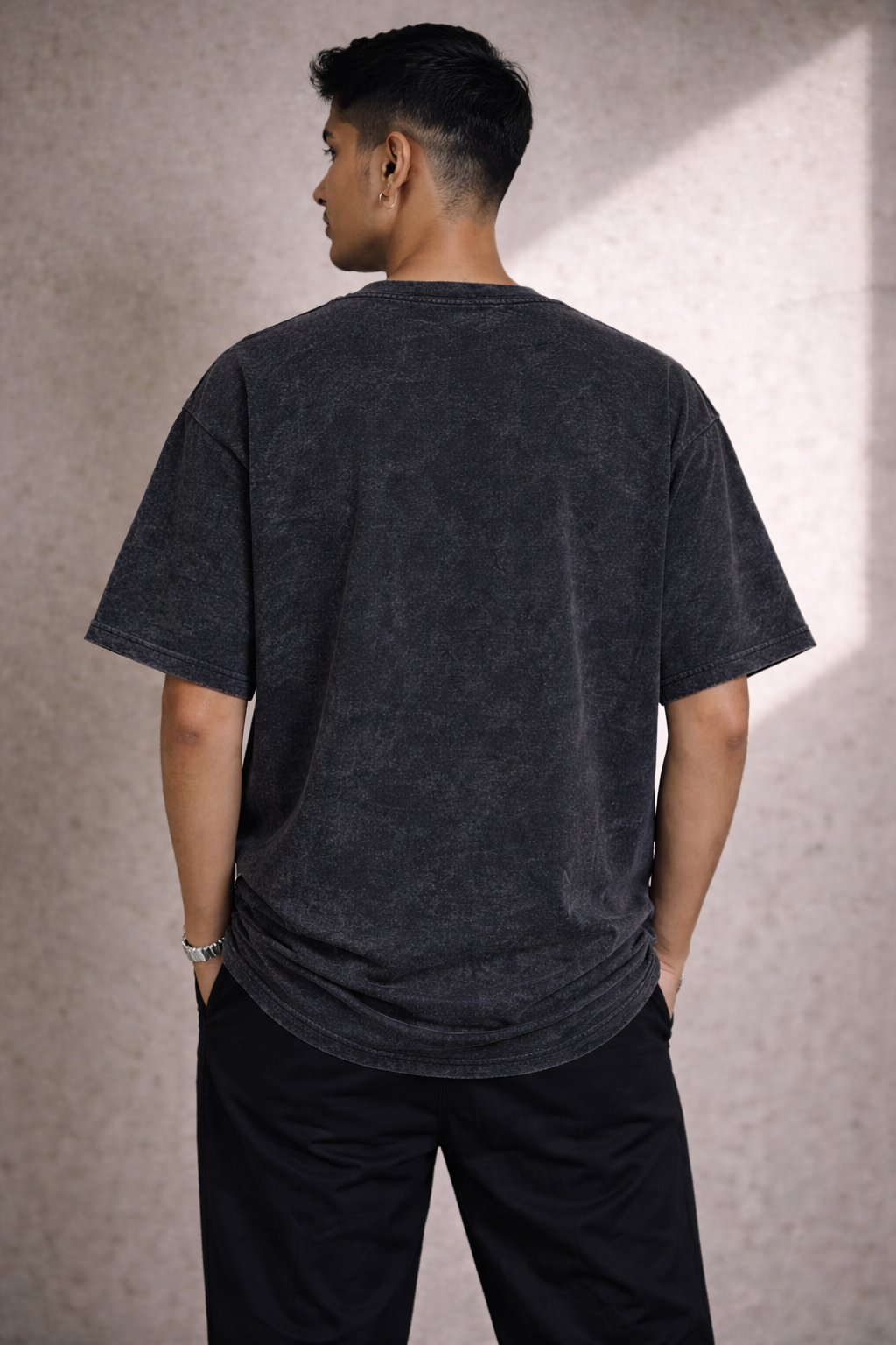 Acid Washed Oversized Tee- Premium Vibe.